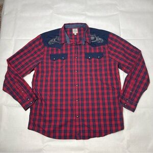The Moonshine Spirit Men’s Size XXL Western Pearl Snap
